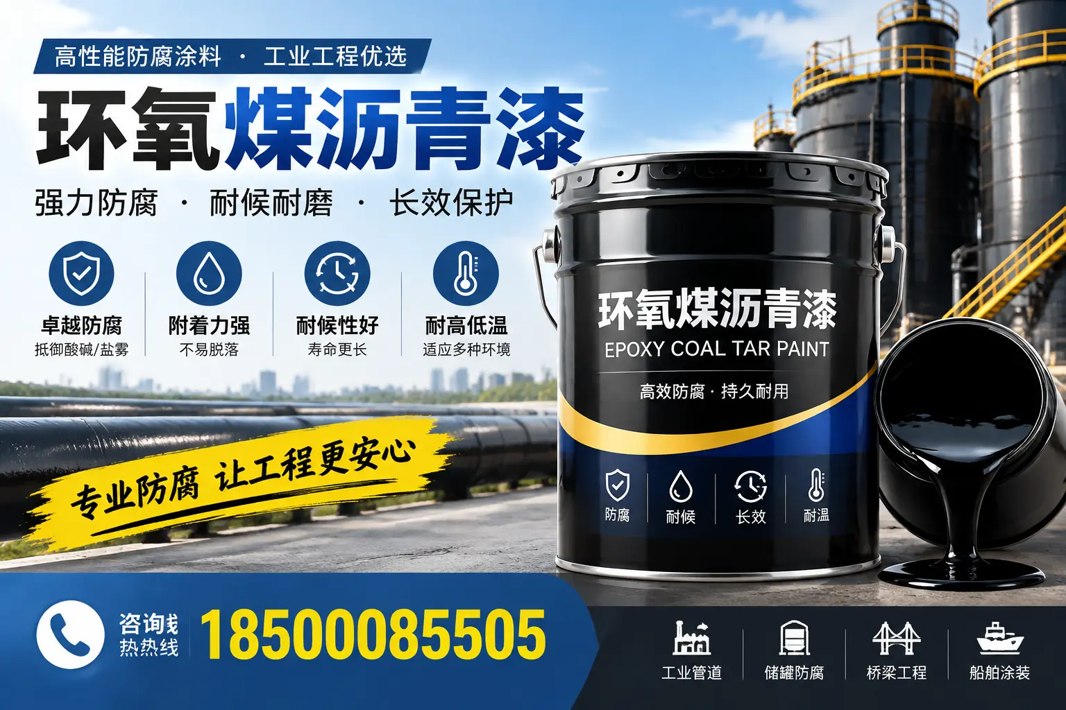 环氧煤沥青漆的施工方法与注意事项，确保在沙县顺利完成